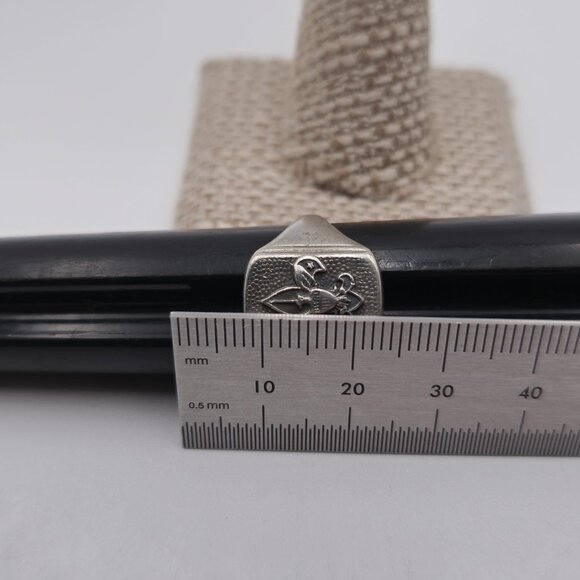 Size 8.75 Sterling Silver Solid Boy Scout Ring A2495 - Picture 7 of 8